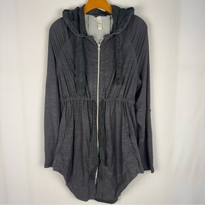Lululemon Vitality Zip UP Jacket Hoodie Dark Grey